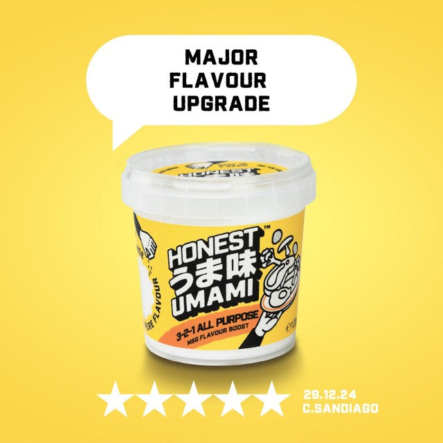 Honest Umami all purpose MSG salt flavour boost 120g, UK version