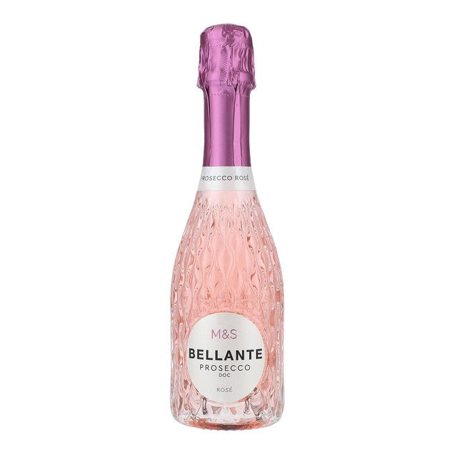 M&S rose prosecco half bottle - British product