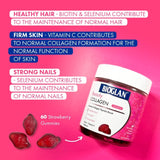 Bioglan Beauty Collagen Strawberry Flavour Gummies - British product