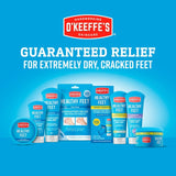 O'Keeffe's Healthy Feet foot cream 91g, imported from the UK
