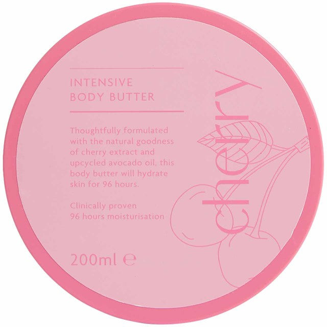 M&S Burst cherry body butter, imported from the UK