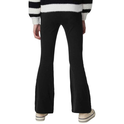 M&S M&S Bomullsrike Flared Leggings Svart Barne-leggings 6-7 år - Kjøp online hos McGrocer
