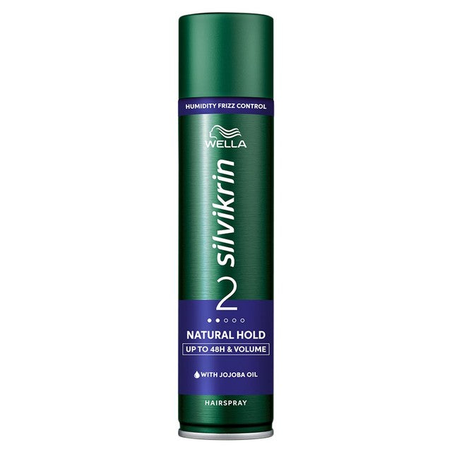 Silvikrin Classic Natural Hold Hairspray 250ml (British brand)