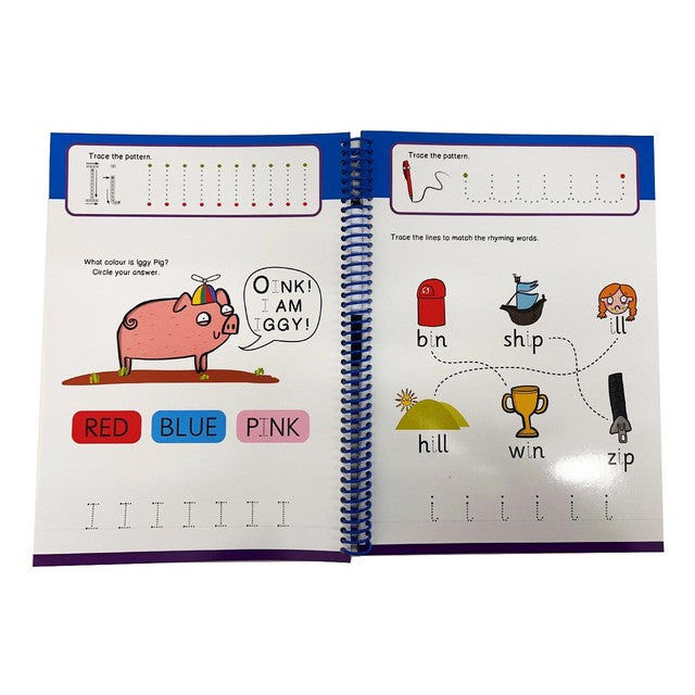 Igloo Books My First ABC wipe-clean activity book 280x200x7mm, UK version