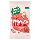 Fruit Bowl strawberry yogurt coated fruit flakes 5 x 18g - British product