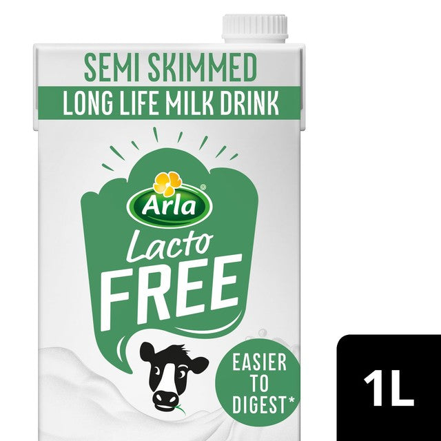 Lactofree semi-skimmed lactose-free milk drink 1L - British product
