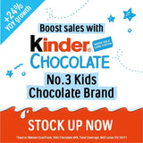 Kinder chocolate mini bars milk chocolate 100g, UK version