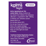 Kalms Night herbal sleep aid tablets, UK version