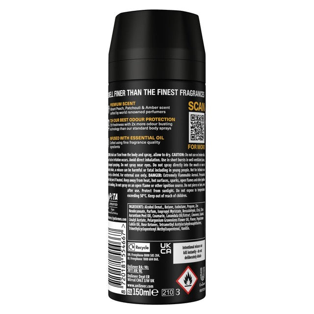Lynx Peach Infusion body spray 150ml, UK version