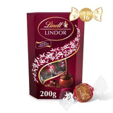 Lindt double chocolate truffles 200g box, UK version