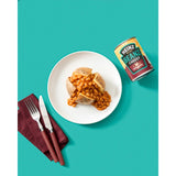 Heinz baked beans with Cathedral City cheddar cheese 390g, UK version