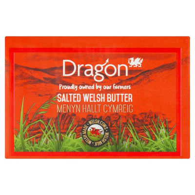 Sainsburys Dragon Welsh Butter 250g- Buy online at McGrocer