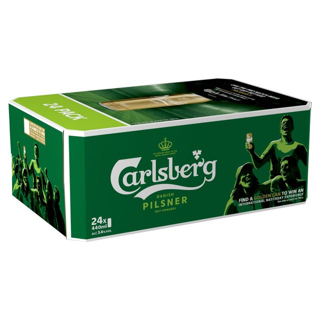 Carlsberg Pilsner lager multipack 24x440ml, UK version