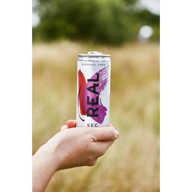 Real Sec Slow Fermented Sparkling Tea 250ml, imported from the UK