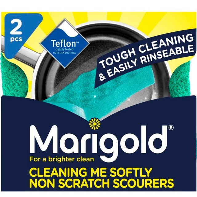 Marigold Non Scratch Scourer 2 per pack, imported from the UK