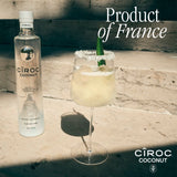 Ciroc Coconut flavoured vodka 70cl - British product
