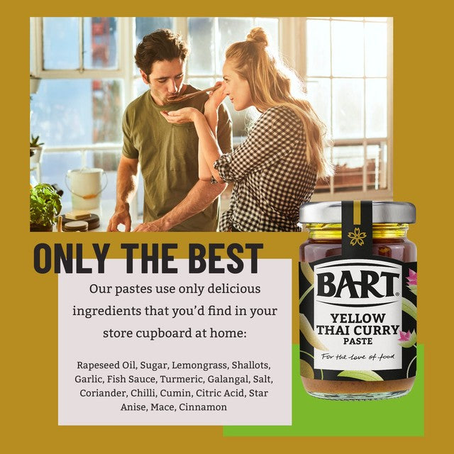Bart yellow Thai curry paste 90g - British product