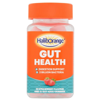 M&S Haliborange Adults Gut Health Digestion Support Strawberry Food Supplement Gummies 30 gummies- Buy online at McGrocer