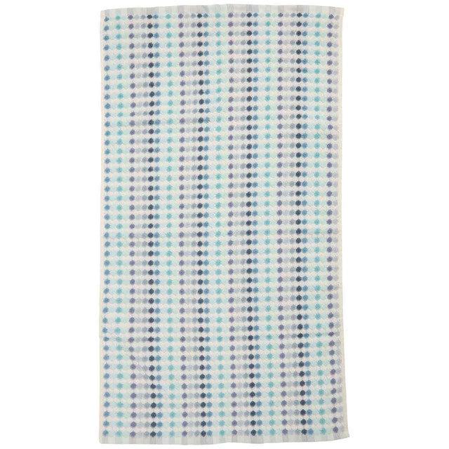 M&S pure cotton bath towel blue 550gsm (British brand)