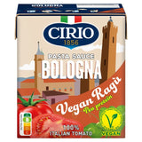 Cirio Bologna vegan pasta sauce with pea protein 340g - British product