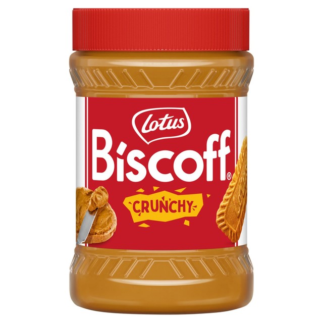 Lotus Biscoff Crunchy caramelised biscuit spread 380g, UK version