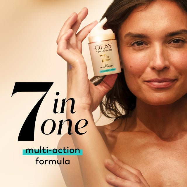 Olay Total Effects fragrance free anti-ageing moisturiser 37ml, imported from the UK