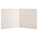 M&S Spencer Bear New Baby Card 15cm x 15cm, imported from the UK