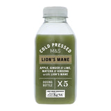 M&S Cold Pressed Lion's Mane juice 500ml, imported from the UK