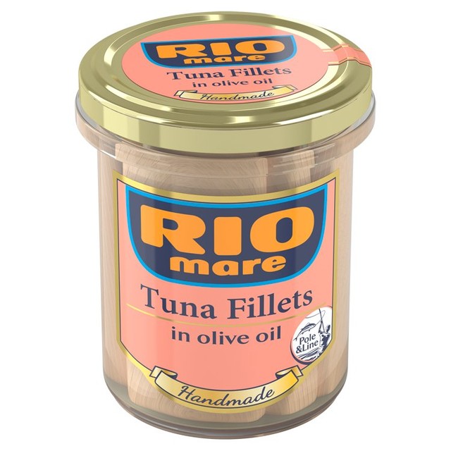 Rio Mare tuna fillets in olive oil 180g, imported from the UK