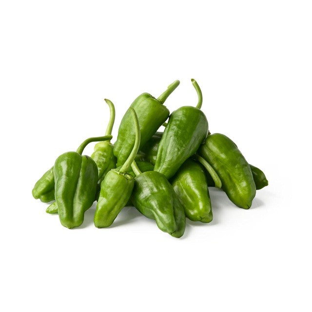 Natoora Padrón Style Green Peppers 130g, imported from the UK