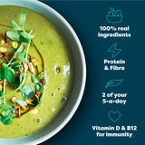 BOL garden pea & spinach soup 600g pot - British product