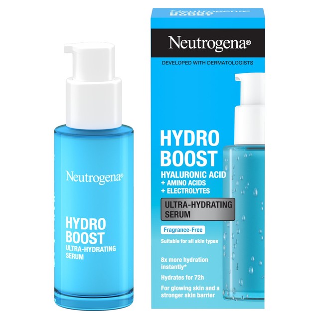 Neutrogena Hydro Boost Serum 30ml, imported from the UK