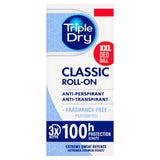 Triple Dry anti-perspirant roll-on fragrance-free 50ml (British brand)