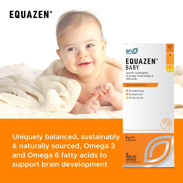 Equazen Eye Q Baby Capsules 30 Capsules - British product