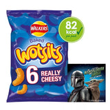Walkers Wotsits Really Cheesy baked corn snacks multipack 6x16.5g (British brand)
