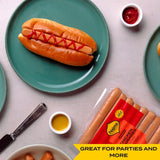 Najma smoked and cooked chicken sausages 400g, imported from the UK