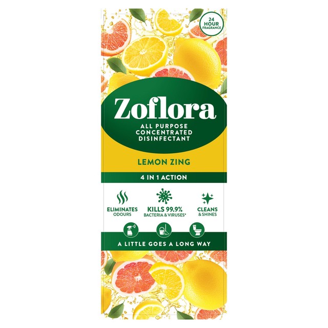 Zoflora Lemon Zing Disinfectant 500ml (British brand)