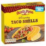 Old El Paso Crunchy Taco Shells 156g, imported from the UK