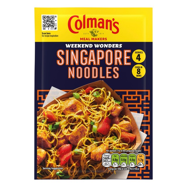 Colman's Singapore noodles seasoning mix 24g - British product