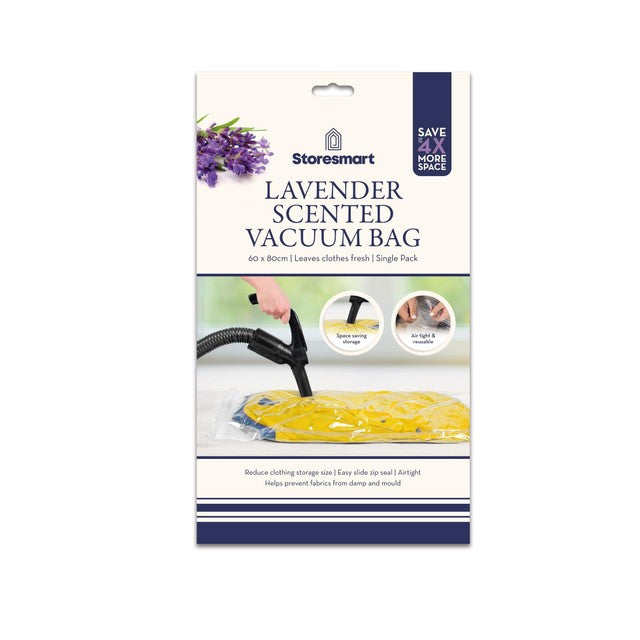 Gem Imports lavender vacuum storage bag 60 x 80cm, UK version