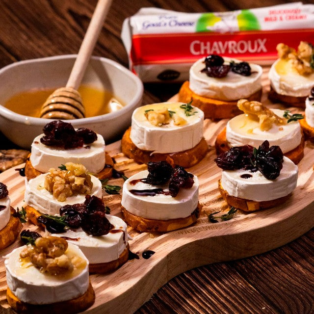 Chavroux pure goats cheese log 150g - British product