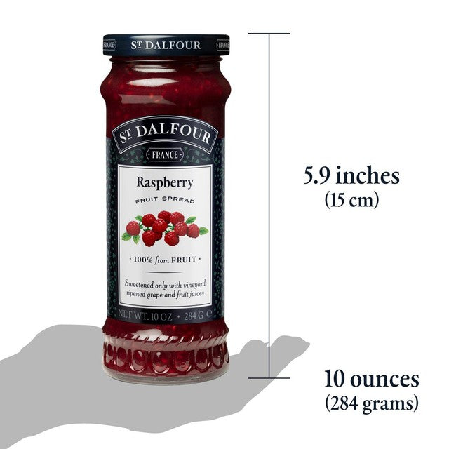 St Dalfour raspberry fruit spread 284g (British brand)