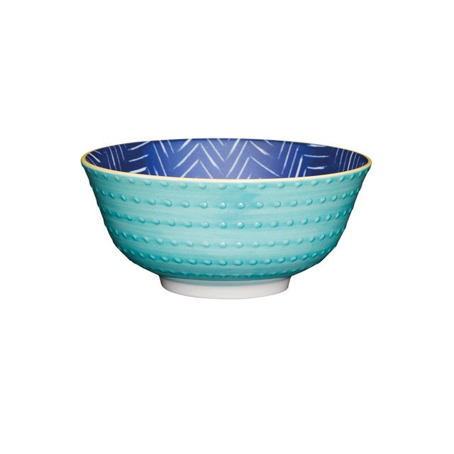 KitchenCraft ceramic bowl indigo 16cm (British brand)