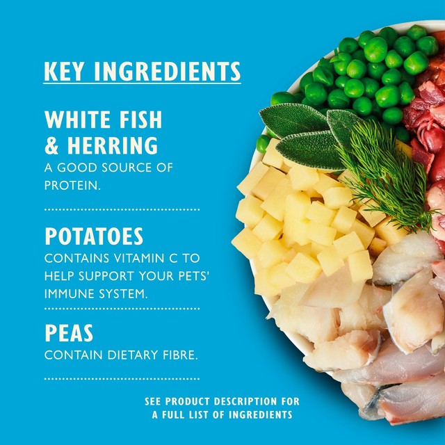 Lily's Kitchen Fish and Chips wet dog food (British brand)