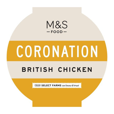 M&S M&S Britisk Coronation Kylling Klar til bruk Kyllingsalat 180g- Kjøp online hos McGrocer