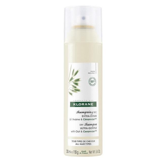 Klorane dry shampoo Oat & CeramideLIKE 250ml, UK version