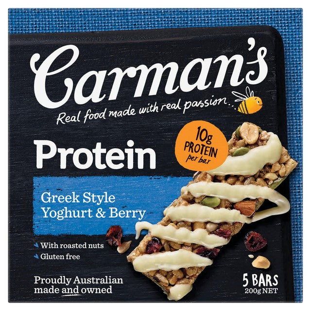 Sapphire Greek yoghurt and berry protein bar 5 x 40g - British product
