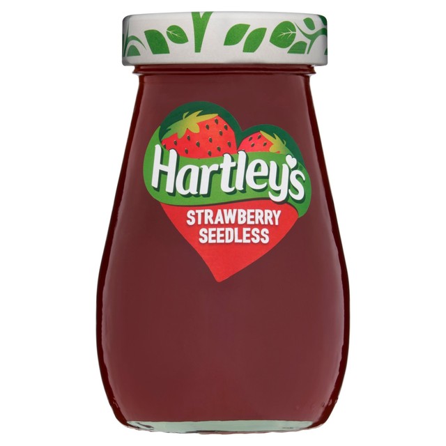 Hartley's strawberry seedless jam 300g, UK version