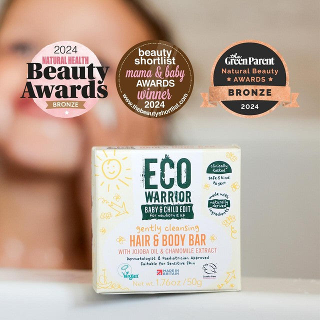 Little Soap Company Eco Warrior baby soap bar 50g - British product