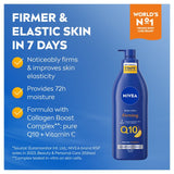 Nivea Q10 + Vitamin C Firming Body Lotion for dry skin 400ml, imported from the UK